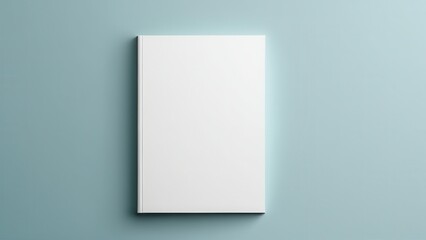 Present your designs with a sleek and professional look using the us letter perfect bound cover mockup. Ideal for showcasing book covers, reports, or portfolios in a letter-sized format