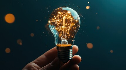 Sparkling Idea Concept