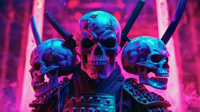 skull and swords 