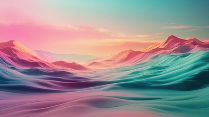 Soft Pastel Gradient Abstract Background for Calm and Minimalist Design