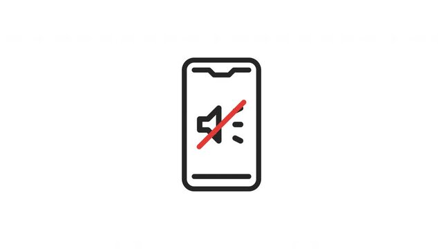 Silent Mode Phone Icon Animation