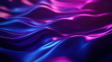 Fototapeta premium Abstract Blue and Purple Wavy Background