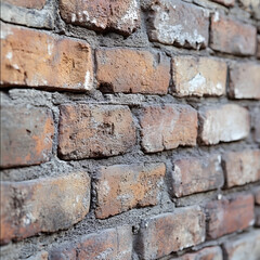 Fototapeta premium Old Brick Wall Texture Background Rustic Construction Design