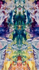 Abstract background art . Ethnic pattern. Mixtures of oil paint. Trendy hand painting canvas. Wall decor and Wall art prints Idea. 3D Texture. Art object