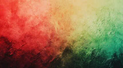 Fototapeta premium A detailed view of vibrant abstract art with red and green hues