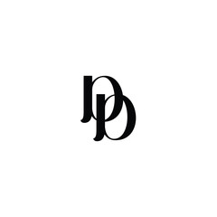 DD monogram logo design letter text name symbol monochrome logotype alphabet character simple logo