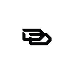 DD monogram logo design letter text name symbol monochrome logotype alphabet character simple logo