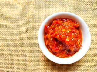 red chili sauce