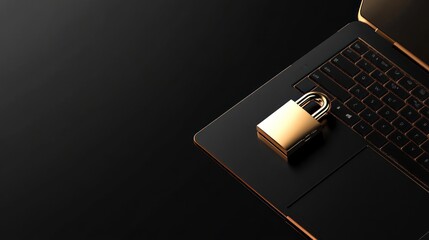 Laptop Security Concept