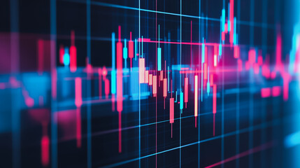 Abstract business  and charts and graphs with statistics to innovative analyze business potential and forecast future development of companies growth.