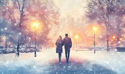 New Year's Eve Moments: Families, Couples, Teenagers, and Business Professionals Celebrating Together with Fireworks, Festive Dinners, Gift Exchanges, and Winter Scenes