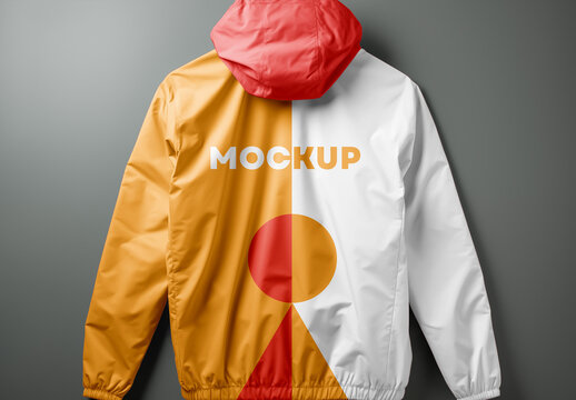 Windbreaker Mockup Generated with AI
