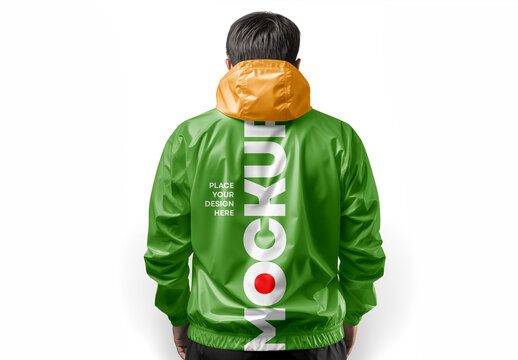 Windbreaker Mockup Generated with AI