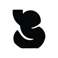 Bold Bengali Alphabet Vector Set