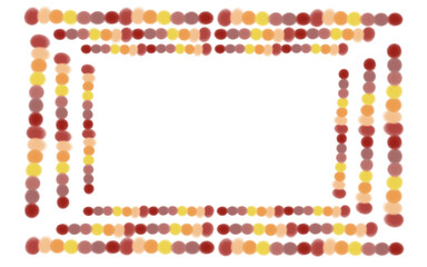 Cute hand drawn frame