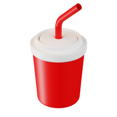 red soda can 3d icon