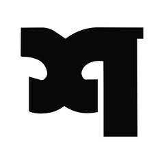 Bold Bengali Alphabet Vector Set