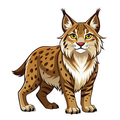 Obraz premium bobcat animal best vector design ai eps file download