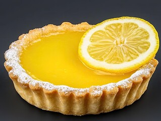 Elegant Classic Lemon Tart 
