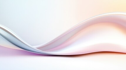 Obraz premium A clean white background with soft gradients, offering an understated yet polished look.