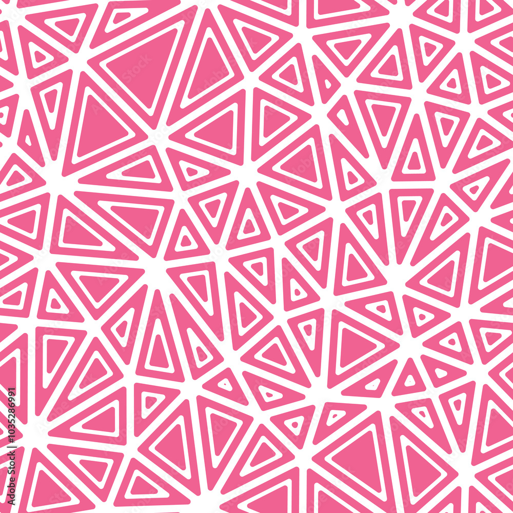 Poster minimal geometric background. rounded solid shapes in frames. medium triangles size. solid color sty