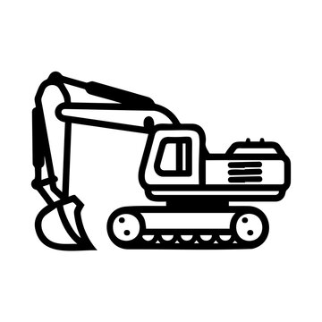 recommend clip art: Heavy Machinery Construction Equipment Vector Illustration
