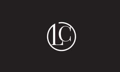 LC, CL, L, C Abstract Letters Logo Monogram