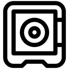 Savings. Editable stroke vector icon.