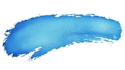 Obraz premium blue watercolor splash with varying shades and textures, creating an abstract and artistic effect