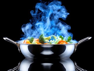 Colorful Vegetables in Beautifully Lit Setting