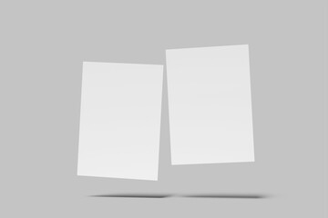 A4 Flyer Blank Mockup