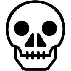 Skull, Medical, Biology, Dangerous, Skeleton Icon