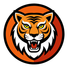 tiger head mascot