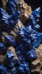 Experience the captivating beauty of Azurite! This striking blue mineral features rich azure hues and unique crystal formations, making it perfect for jewelry, decorative art, and stunning photography