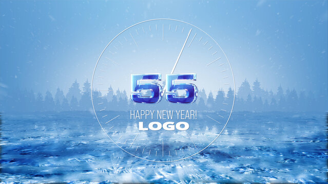 Frozen Countdown Logo
