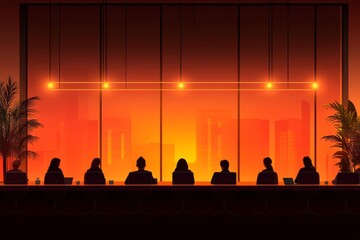 Profile of a woman wearing glowing neon pink headphones in a dark setting representing modern audio technology immersive sound and futuristic tech fashion