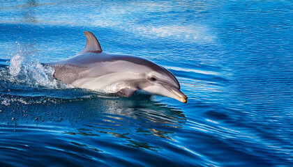 Obraz premium Close-Up of a Dolphin