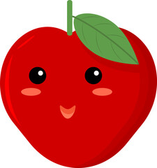 Cute apple