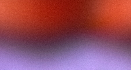Red blue abstract vibrant color grainy gradient backdrop design. Smooth and soft noisy gradient texture, bright, shony, glowing, grungy, header, poster