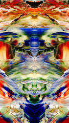 Abstract background art . Ethnic pattern. Mixtures of oil paint. Trendy hand painting canvas. Wall decor and Wall art prints Idea. 3D Texture. Art object