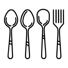 spoon and fork