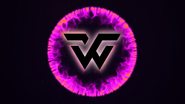 Particles Explosion Glow Logo Reveal 383 1:1 16:9 9:16