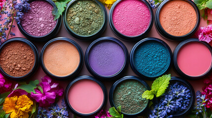 colorful cosmetics bg