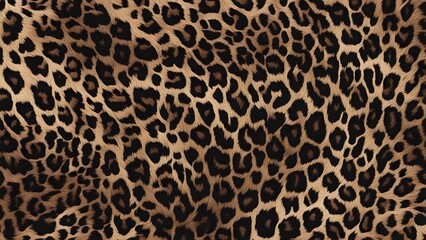 leopard fur texture real hair dark background fashionable design