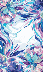 Elegant Hand Drawn Floral Background