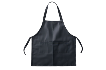 Personalized Embroidered Apron for Cooking Isolated on Transparent Background