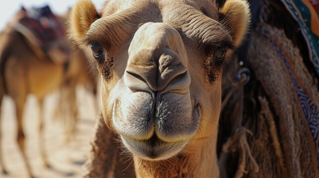 Beja camel milking tradition, showing the sustainable practices of desert nomads who rely on camels for survival