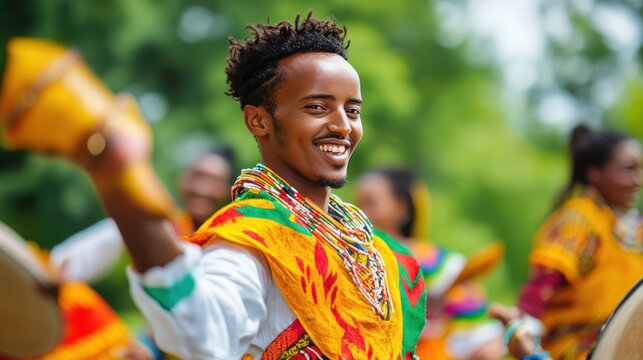 Tigrinya shoulder dance rituals, a vibrant cultural expression where rhythmic movements and music bring communities together