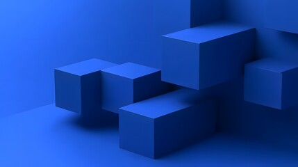 Obraz premium Abstract 3d rendering of a modern geometric background. Minimalistic design for poster, cover, branding, banner, placard