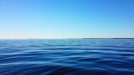 Fototapeta premium Clear Sea and Sky